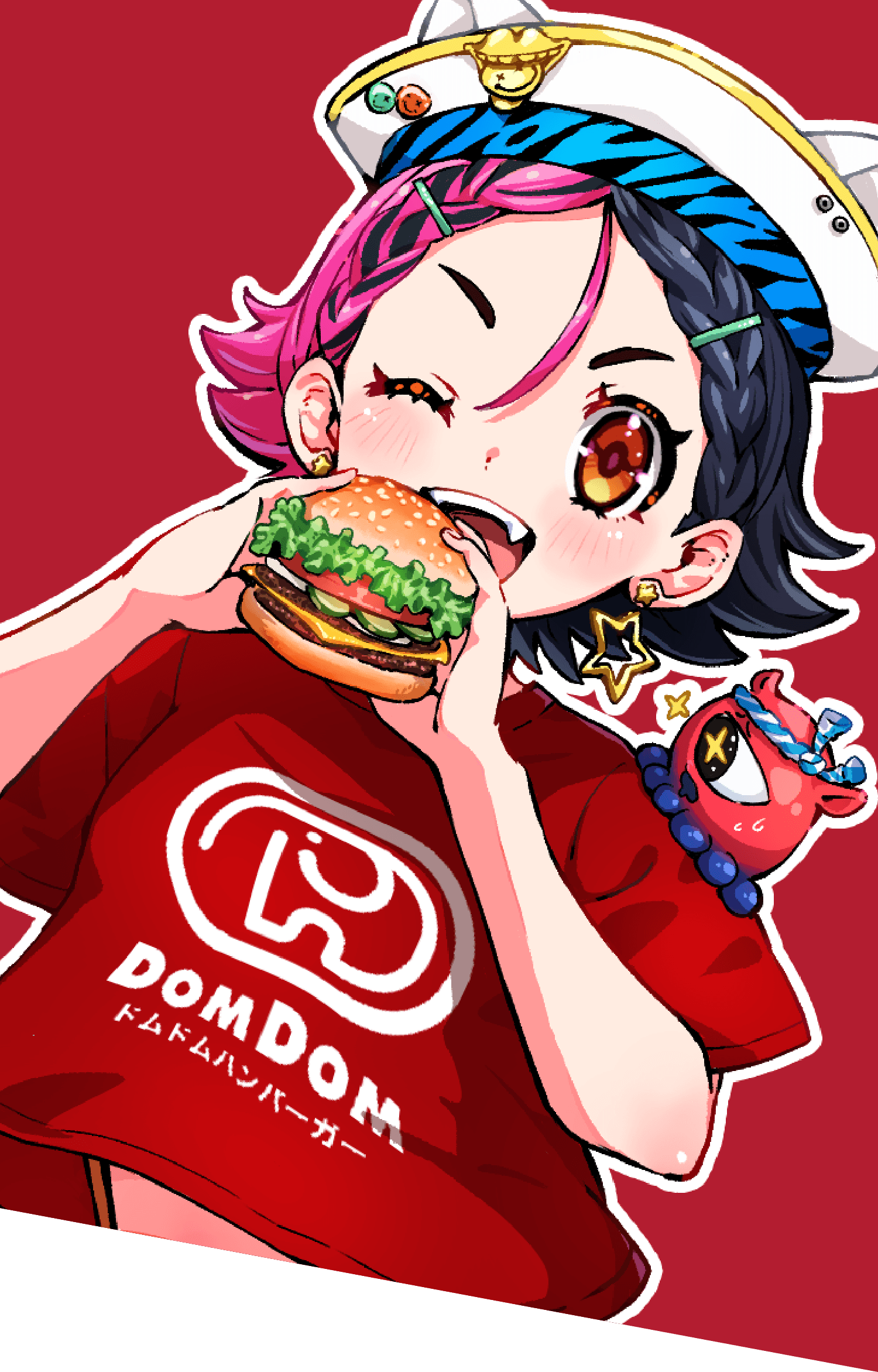 ドムドムバーガー×電音部